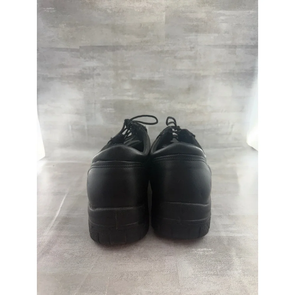 Thorogood Soft Streets Black Leather Oxford Duty Shoes 834-6905 Men Sz 12 M USA
